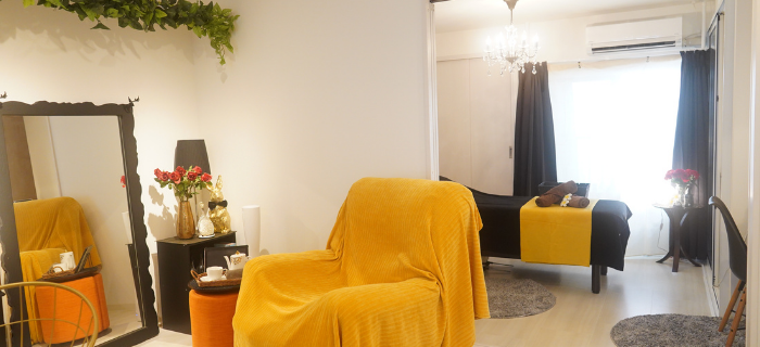 広島市中区　オイルマッサージ・ドライヘッドスパ専門店　深夜25時迄営業　男性も歓迎　贅沢個室